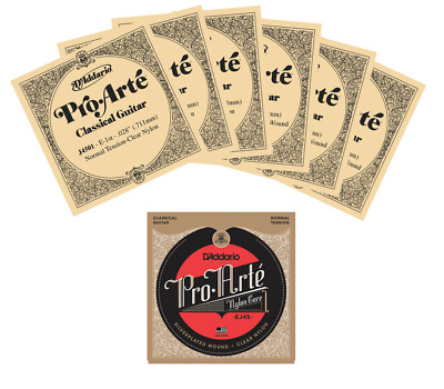 D´Addario EJ45 normal tension - Satz oder Einzelsaiten e h g d A E