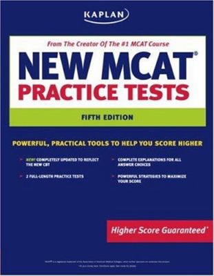New MCAT Practice Tests Paperback Kaplan Publishing Staff