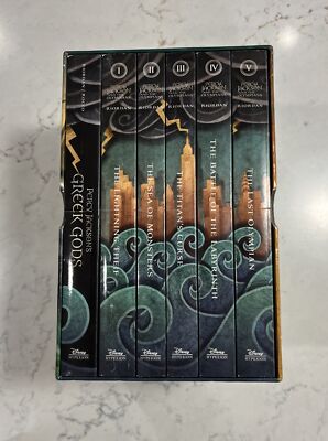 パーシー・ジャクソン ボックスセット 全6巻　洋書 Percy Jackson and the Olympians Complete Series 6 Books Box