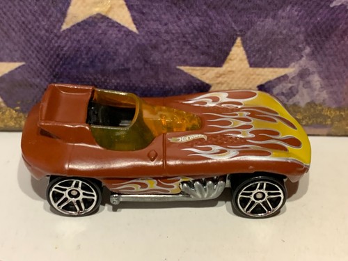 HOT WHEELS CAT-A-PULT X4. 2003 5 PACK BROWN, 1999 ORANGE & 1998 RED LOOSE - Picture 5 of 15