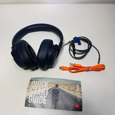 JBL TUNE 750BTNC - Bluetooth Over-Ear Headphones - Blue Noise Cancelling EUC