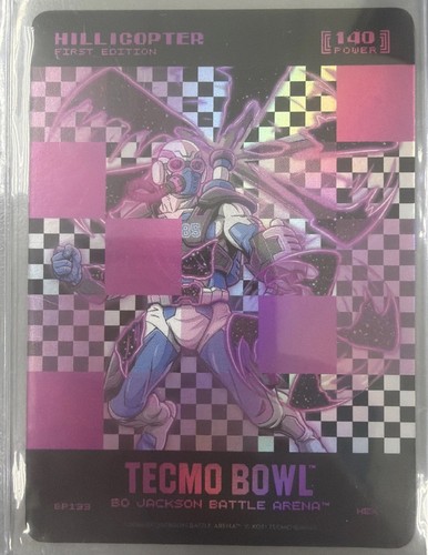 Bo Jackson Battle Arena -TECMO- Hillicopter Hex Big Pixel BattleFoil Drew Hill