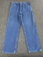 Vintage Y2K Carhartt Original Dungaree Fit Carpenter Jeans B13 DST Men  s 34x30
