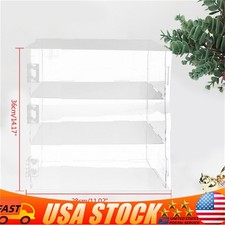 Acrylic Display Case Bakery Pastry Display Case Countertop Dessert Display Shelf