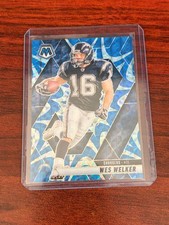 2025 Panini Mosaic Wes Welker Blue 
