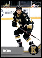 2021-22 Upper Deck CHL Braden Hache Kingston Frontenacs #69