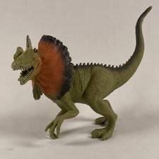 Boley Savage Dinosaur Dilophosaurus Green Dino Prehistoric Jurassic Figure