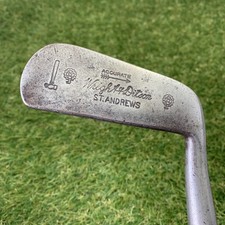Antique Wright & Ditson St Andrews Accurate Putter Hickory RH 34.5