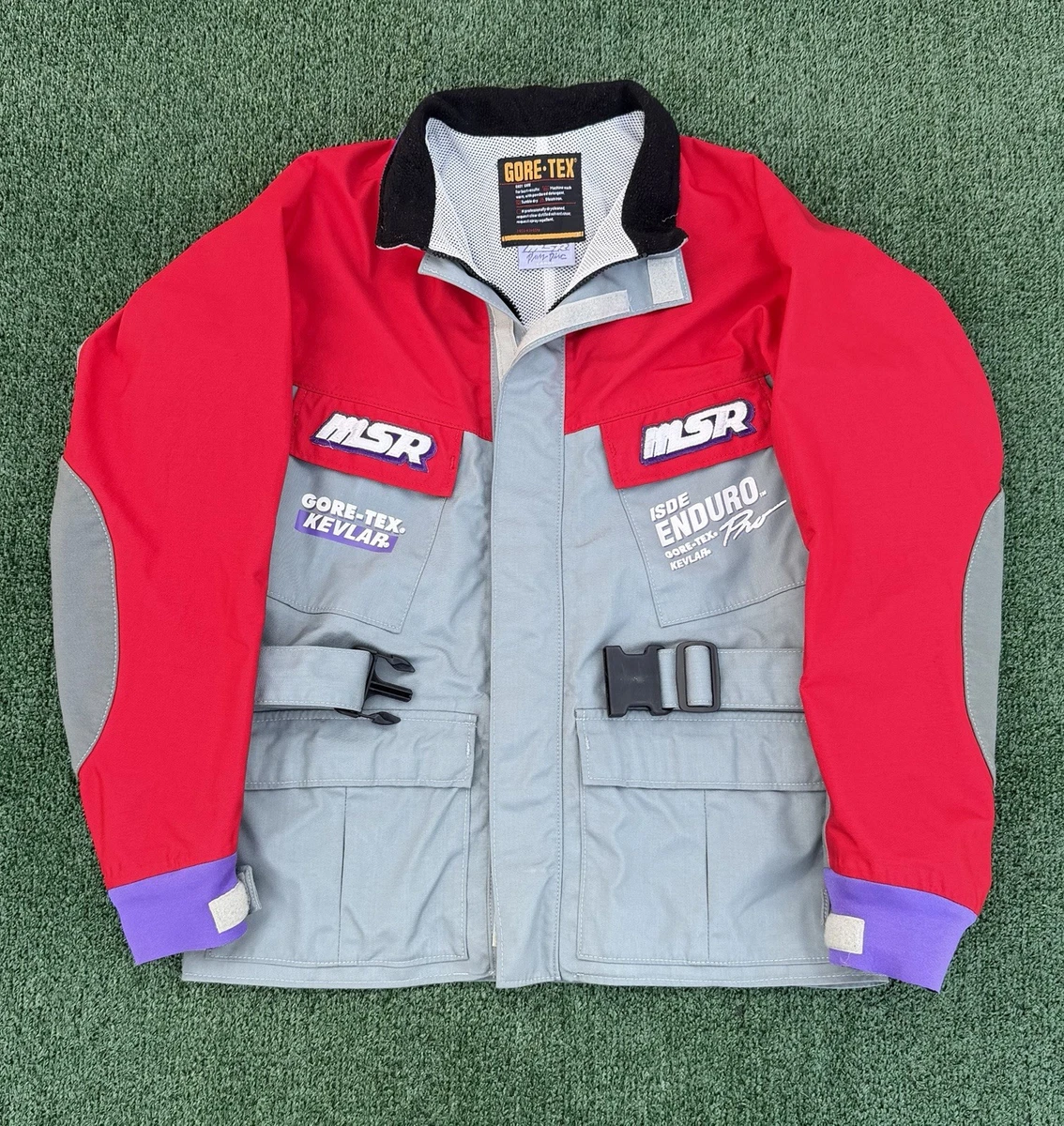 MSR ISDE ENDURO Pro ジャケット 赤/グレー MSR Men's Clothes for sale | eBay