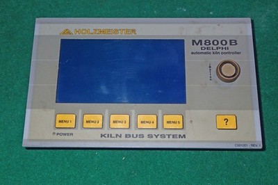 LOGICA HOLZMEISTER M800B DELPHI automatic kiln controller LG28 cpu/display unit