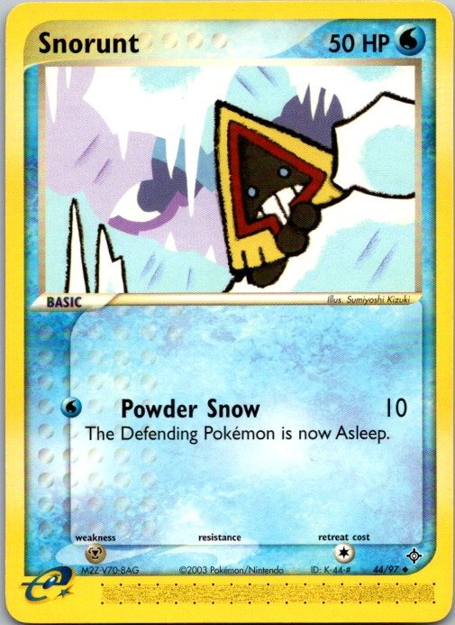 EX Dragon #44/97 Snorunt