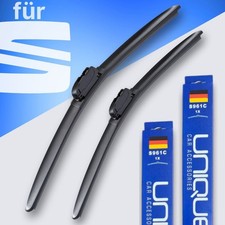 2 Premium Scheibenwischer Wischerblätter für Seat AROSA 1997-02/1999 48/45cm