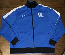 Nike Kentucky Wildcats Men's 3XL UK Blue Track Jacket Full-Zip SEC Sports