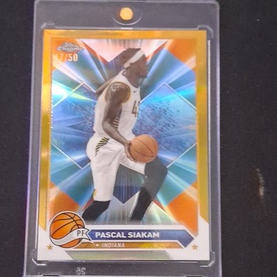 Topps 2023-24 Chrome Pascal Siakam #29 Indiana Pacers Serial Numbered /50