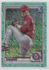 2020 Bowman Chrome Prospects Aqua Shimmer Refractor 60/125 Mason Denaburg 4b9