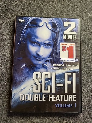 Sci-Fi Double Feature Volume 1 - DVD - GOOD