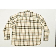 Carhartt Men's 2XL Relaxed Fit Rugged Flex Plaid Long Sleeve Button Down Shirt C