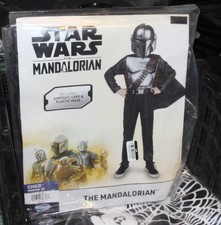 Star Wars THE MANDALORIAN Halloween Costume Child Medium 8 Jazwares NEW