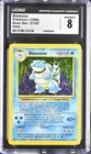CGC 8 NM/MINT Blastoise 2/102 Base Set Holo Pokemon Card