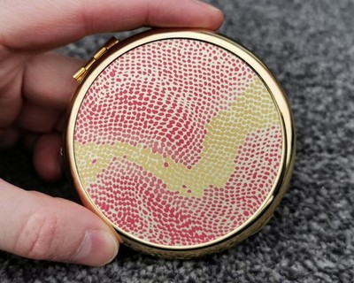 Powder Compact Pocket Mirror 2002 75th Anniversary L Aimant François Coty