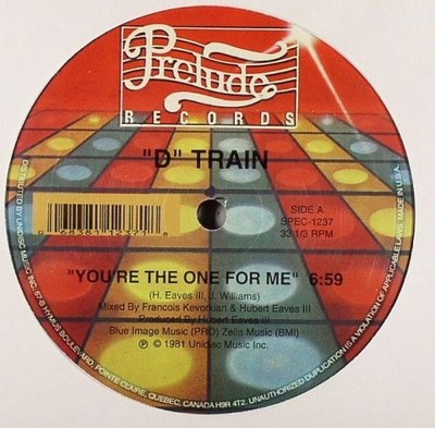 D-Train - You're The One For Me (12'', RE) (Mint (M))