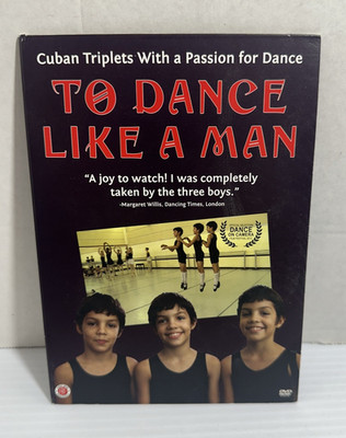 To Dance like a Man (DVD, 2012) Cuban Triplets Ballet Sylvie Collier