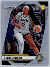 2024 Panini Prizm Silver WNBA Kamilla Cardoso #93 RC Rookie Chicago Sky
