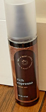 Bath Body Works Rich Espresso Perfume Mist Spray 6 FL OZ