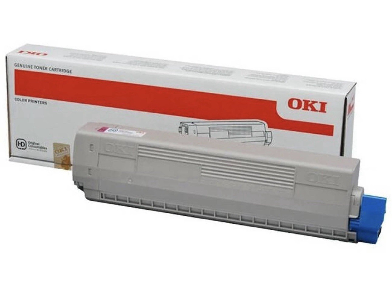 OKI Genuine Toner Cartridge C822 /c834/ C844 NERO  P/N 47095702
