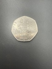 2009 Kew Gardens 50p Circulated Genuine Fifty Pence Coin