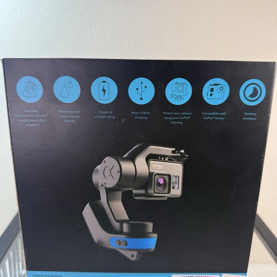 Slick GoPro Smart Action Cam Stabilizer For GoPro Hero 3 Hero 3+ Hero 4 Hero 5 - Image 4 of 4