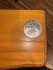 2007 American Silver Eagle 1 oz Uncirculated  Coin, Comes W/ Clear Cover