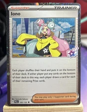 Iono 185/193 - Pokemon TCG Paldea Evolved (2023) - NM - Cosmos Holo Promo