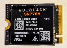 WD_BLACK SN770M 1TB M.2 2230 NVMe PCIe 4.0 SSD 99% Health