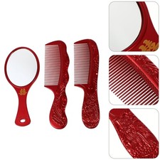 1 Set Of Plastic Wedding Combs Wedding Mirror Tradition Bride Comb Mirror Gfit