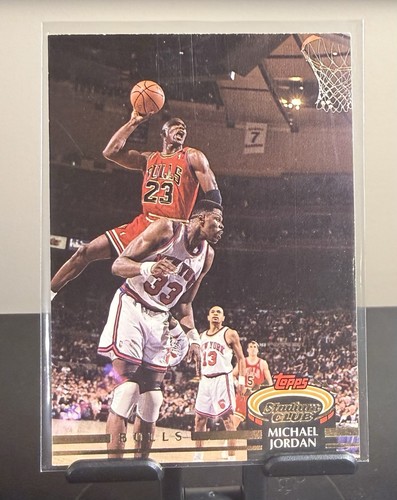 1992 Topps Stadium Club Michael Jordan #1 Chicago Bulls