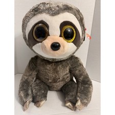 18" Ty Beanie Boos Dangler Sloth Plush Large Glitter Eyes Stuffed Animal Toy