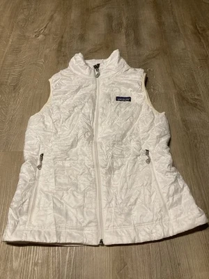 Patagonia Womens Slim Fit Vest Size S White Vintage Outerwear Hiking - Bild 1 von 4