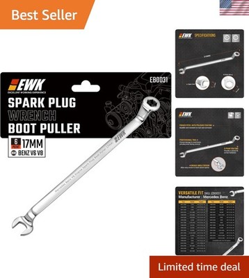 17mm Mercedes Benz Spark Plug Wrench Boot Puller for V6 V8 Engine Remove & In...
