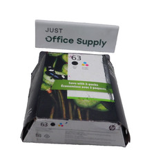 Genuine HP 63 Black -Tri-Color 2-pack L0R46AN Ink Cartridge  Free Shipping D