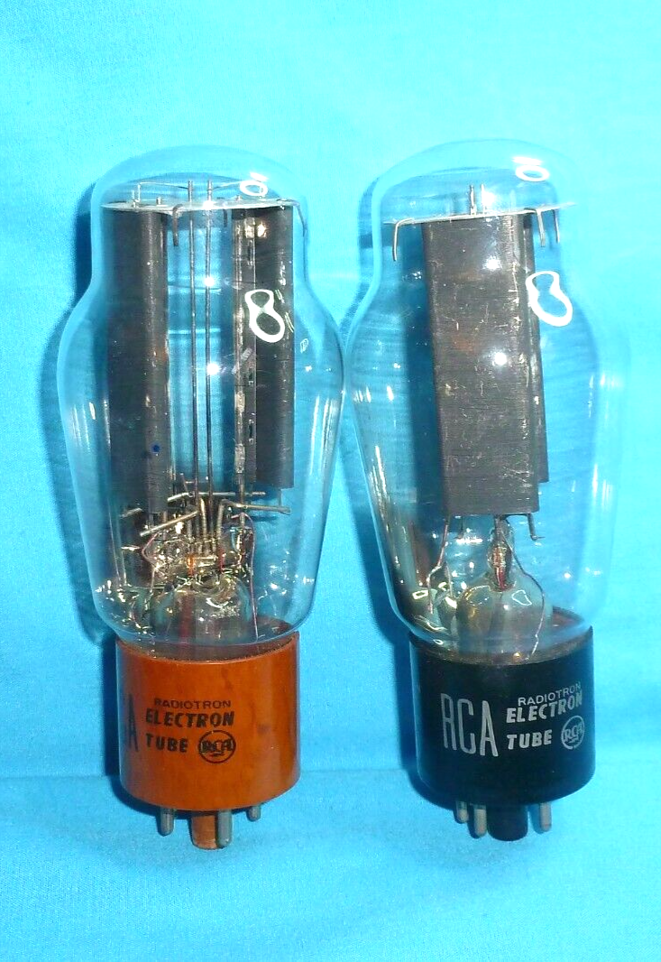 Two-RCA 5R4G Full Waive Rectifiers Vintage Electronics