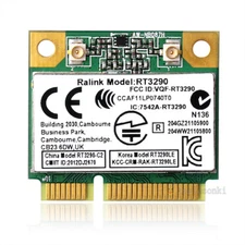 RaLink RT3290 802.11b/g/n 150Mbps Half Mini PCI E WiFi card adapter module 