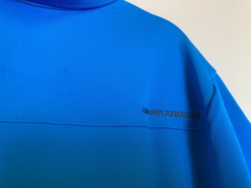 Under Armour Shirt Mens Small, Medium Blue Polo Golf DriFit HeatGear - Picture 10 of 12