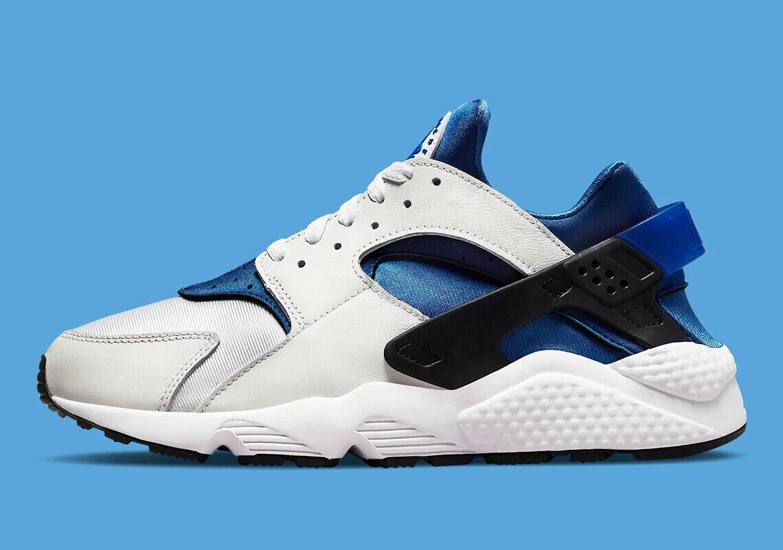 Nike Air Huarache OG Mens Size 9 White Metro Blue Royal Gym DD1068 106