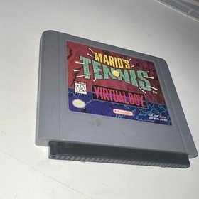 Mario's Tennis Game Cartridge for Virtual Boy + Free Ship