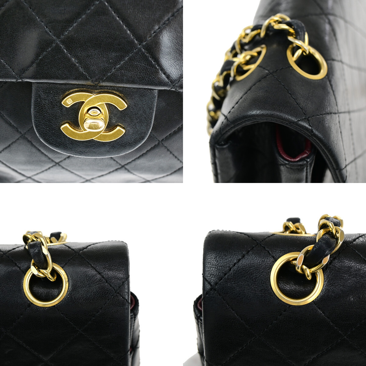 CHANEL CC Matelasse 25 Double Flap Chain Shoulder Bag CHANEL CC Matelasse 25 Double Flap Chain Shoulder Bag
