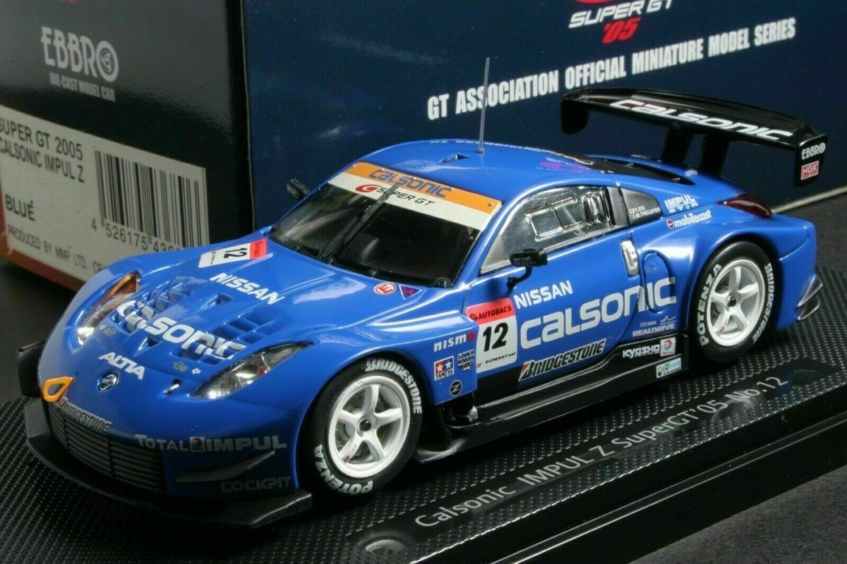 EBBRO 43689 1:43 CALSONIC IMPUL NISSAN FAIRLADY Z SUPER GT