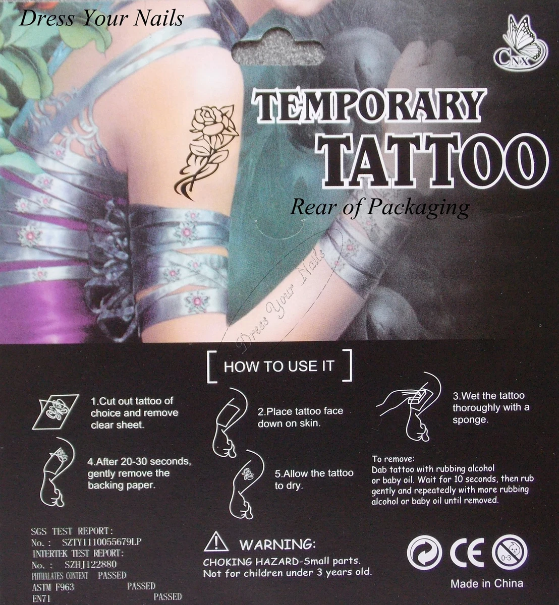 5 Ways to Remove Temporary Tattoos  wikiHow