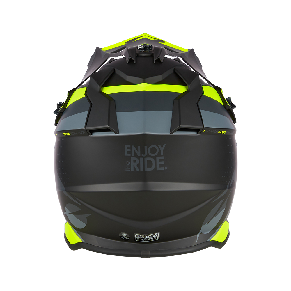 Ato Moto 801 Gs War Matt Größe: L 59-60Cm Enduro Helm Mit