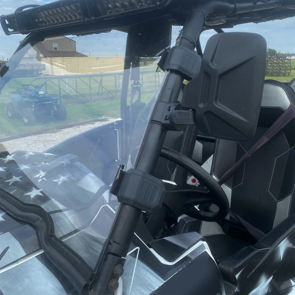 UTV Full Clear Windshield for 2014-2021 Polaris RZR 900 S RZR 1000 XP 1000 /4 - Imagem 4 de 4